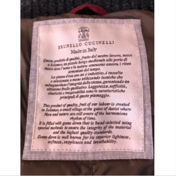 Brunello Cucinelli Men's Vest Puffer Quilted XXL - Picture 2 of 8